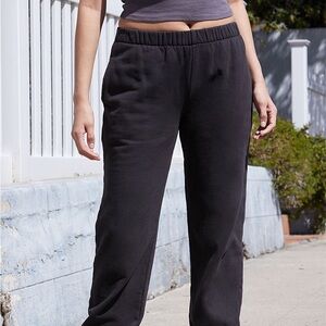 John Galt Black Rosa Sweatpants